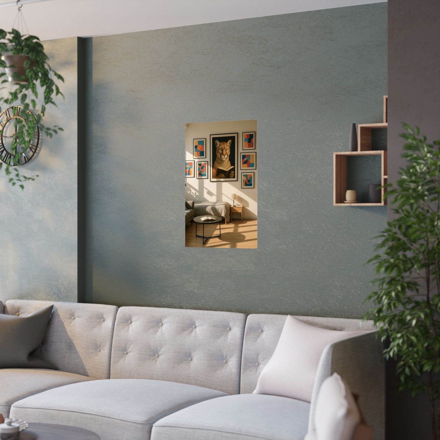The Author's Living Room - Wall Poster