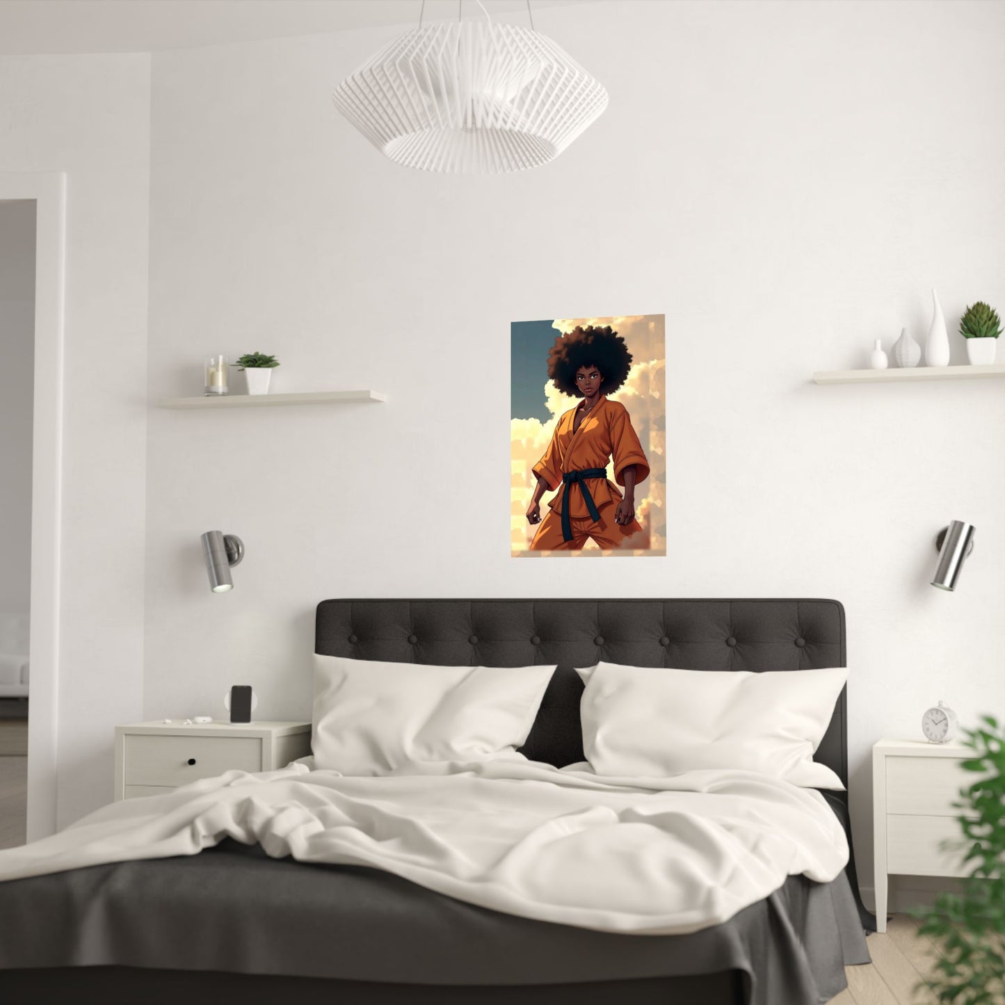 Tisha The Anime Master ( Calm ) - Wall Poster