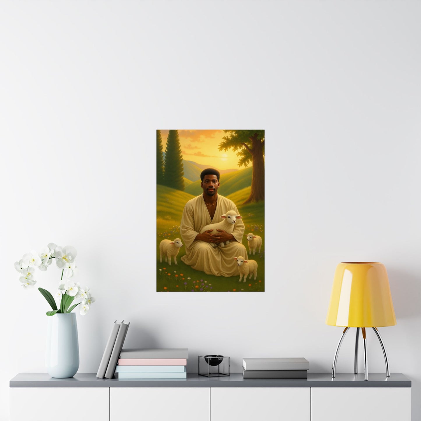 Melanated Shepherd ( Marcus ) - Wall Poster