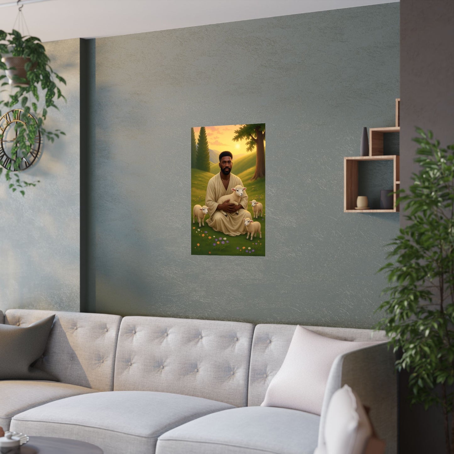 Melanated Shepherd ( Rashad ) - Wall Poster