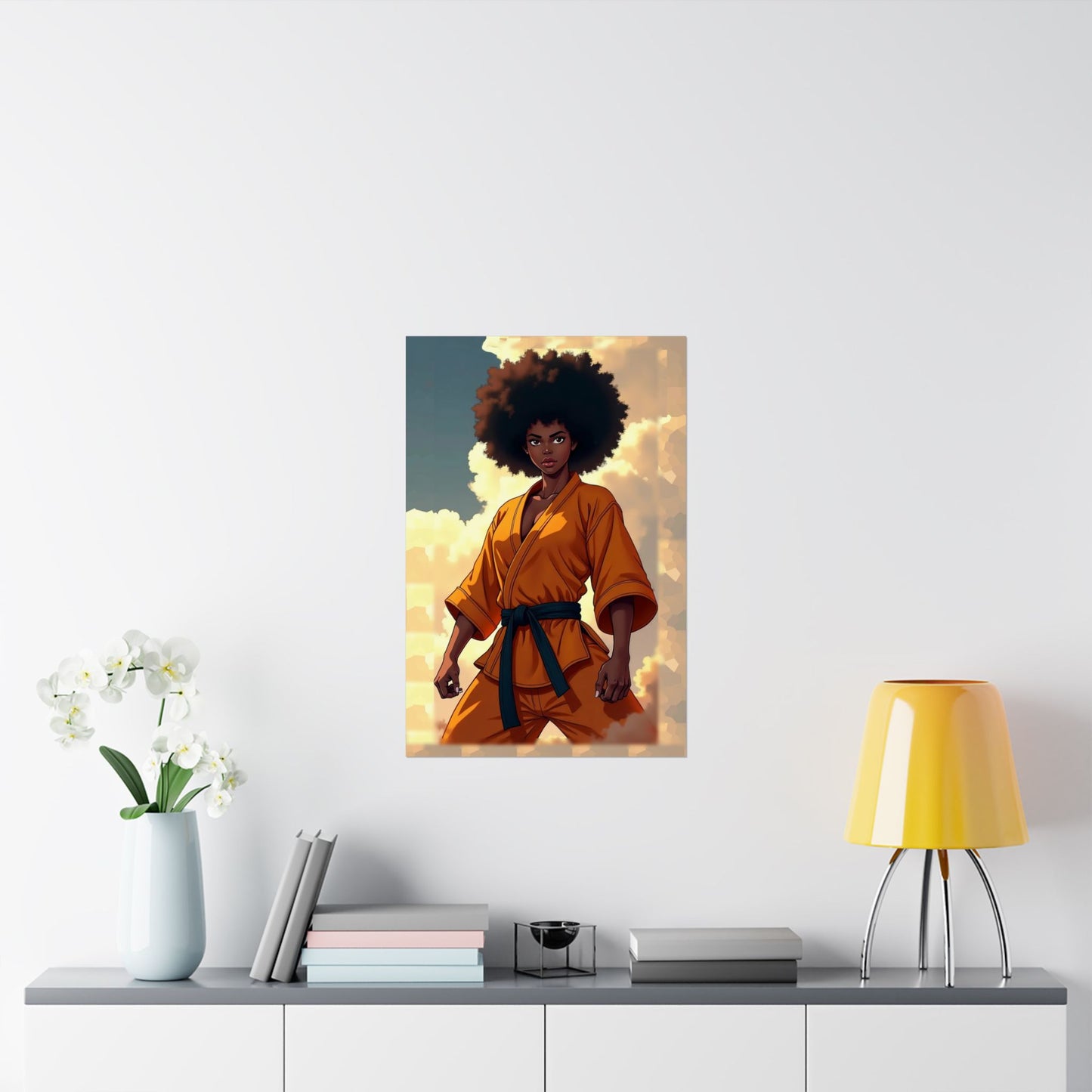 Tisha The Anime Master ( Calm ) - Wall Poster
