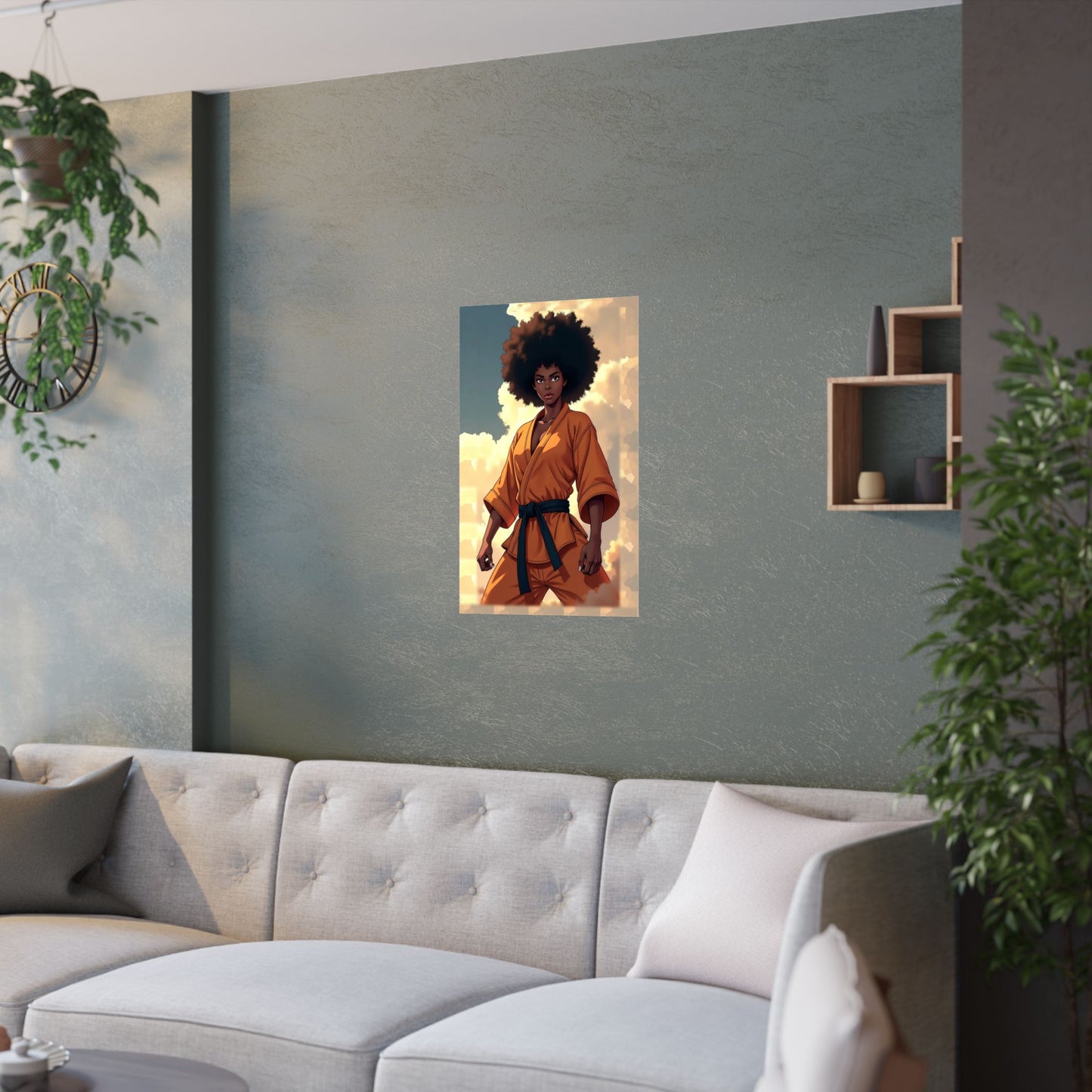 Tisha The Anime Master ( Calm ) - Wall Poster