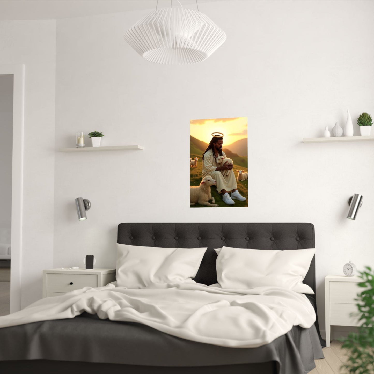 Melanated Shepherd ( Malcolm ) - Wall Poster