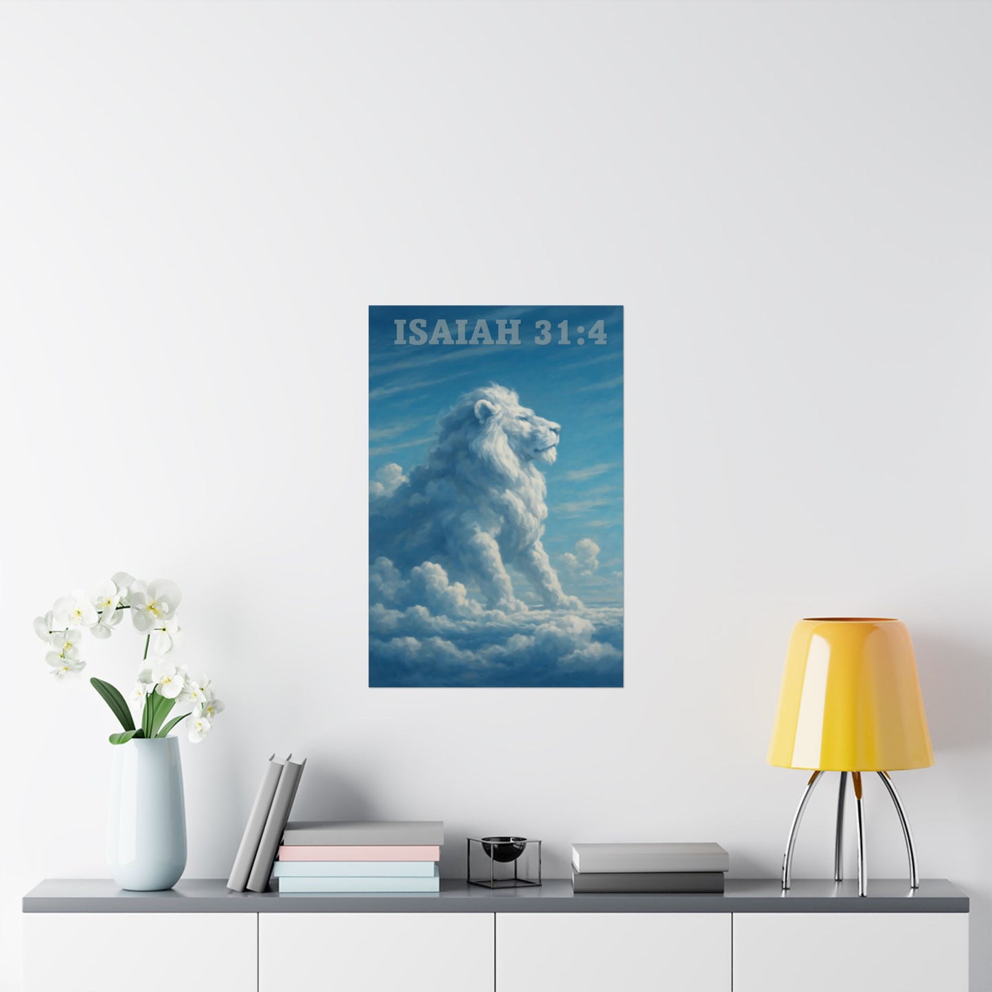 Isaiah 31:4 ( Bible Verse ) - Wall Poster