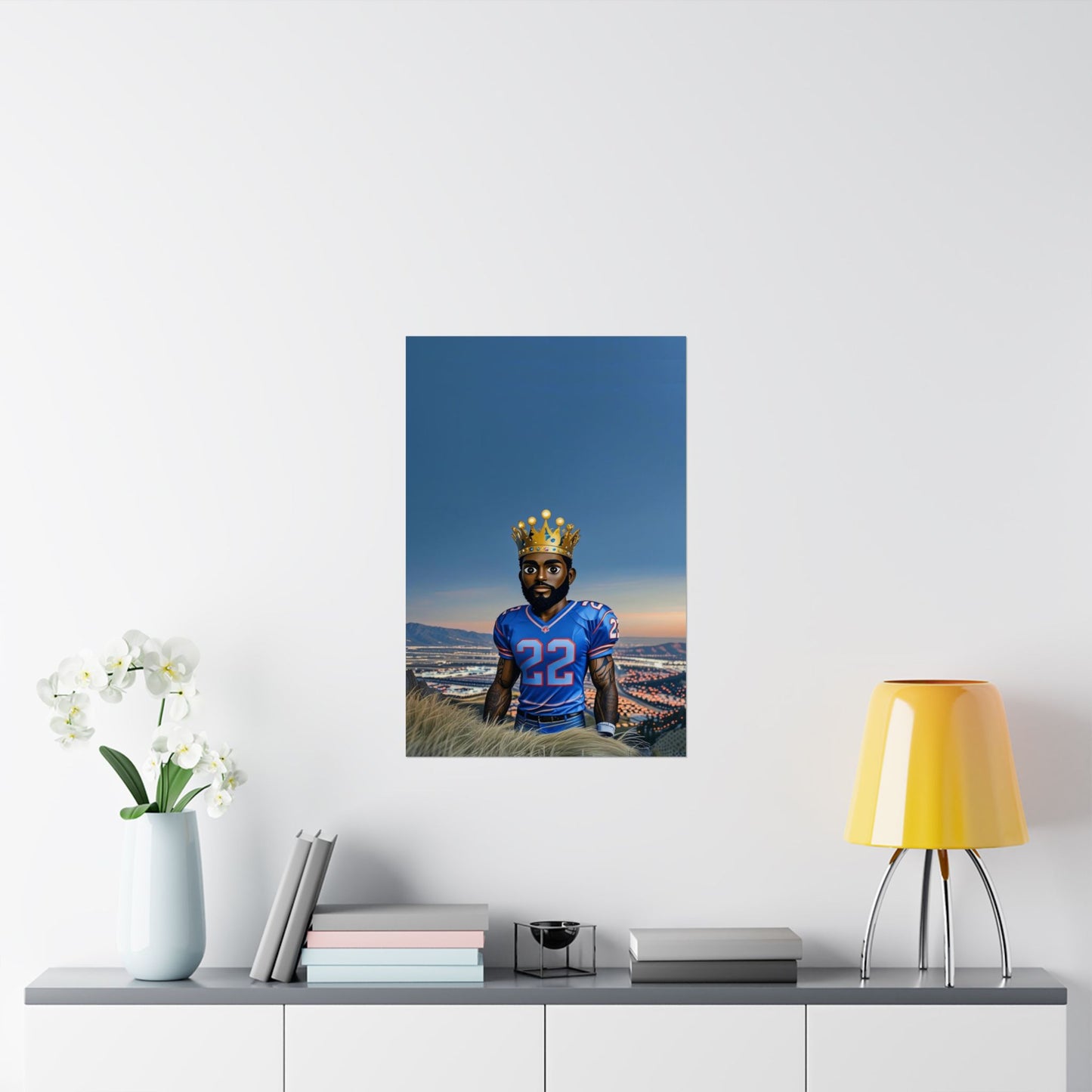 Royal King  Mountain Top  ( 444  ) - Wall Poster