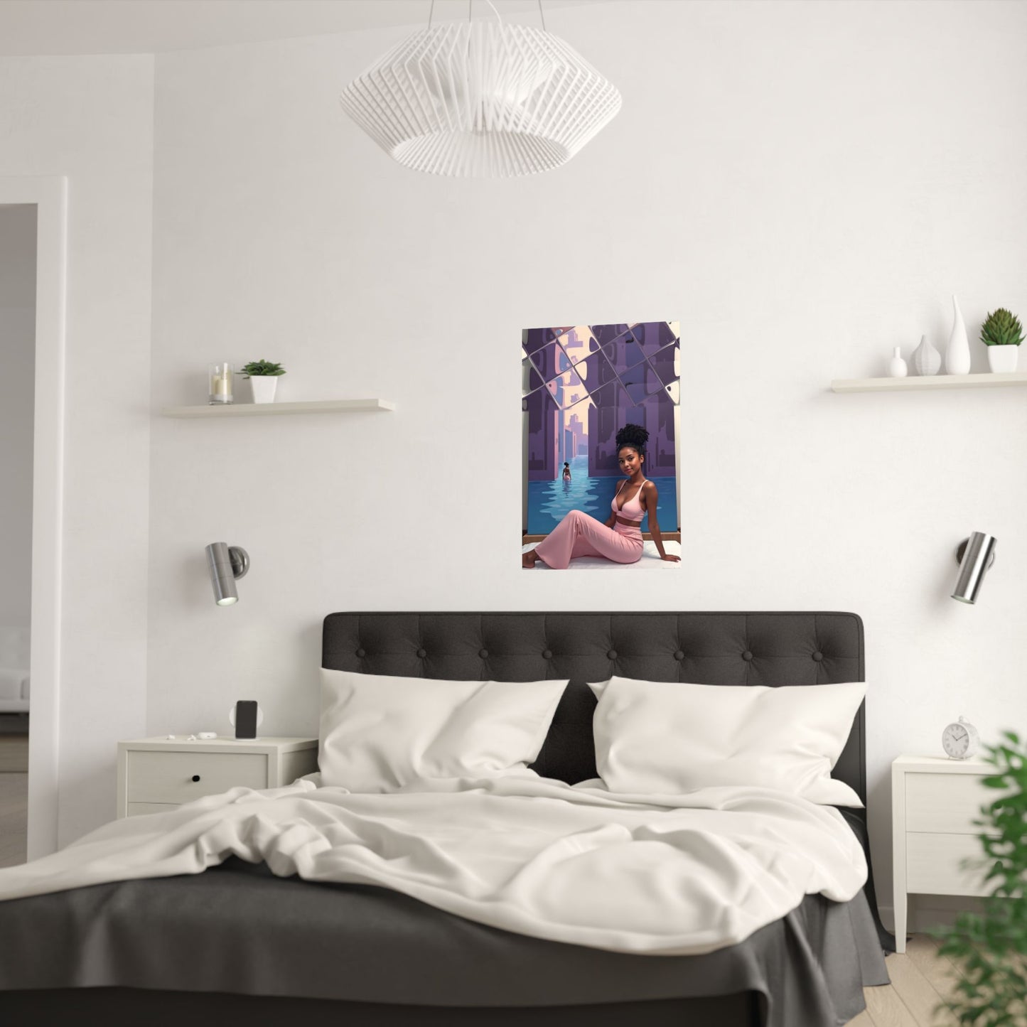 Fine Artistic Aesthetic  ( Aaliyah ) - Wall Poster