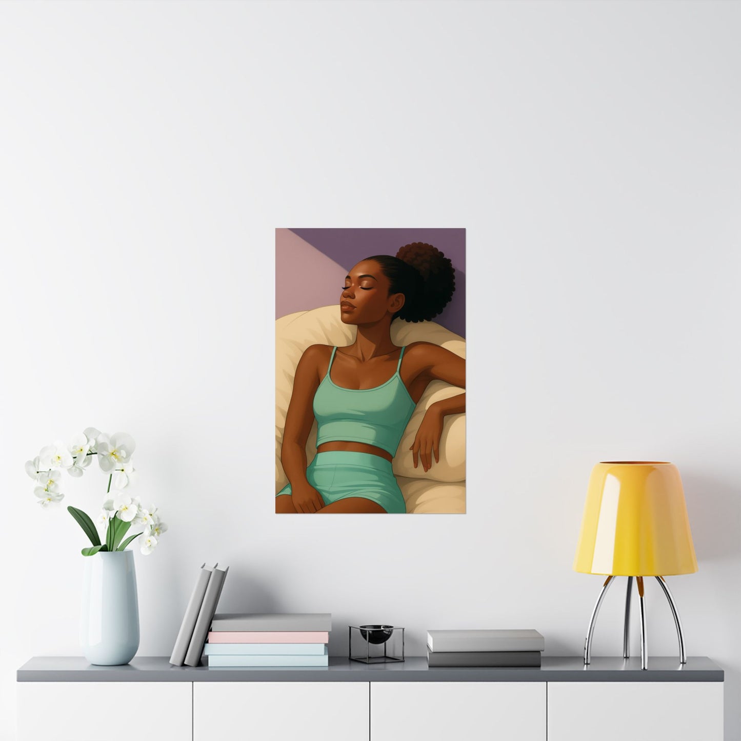 Lounging And Relaxing ( Brianna ) - Wall Poster