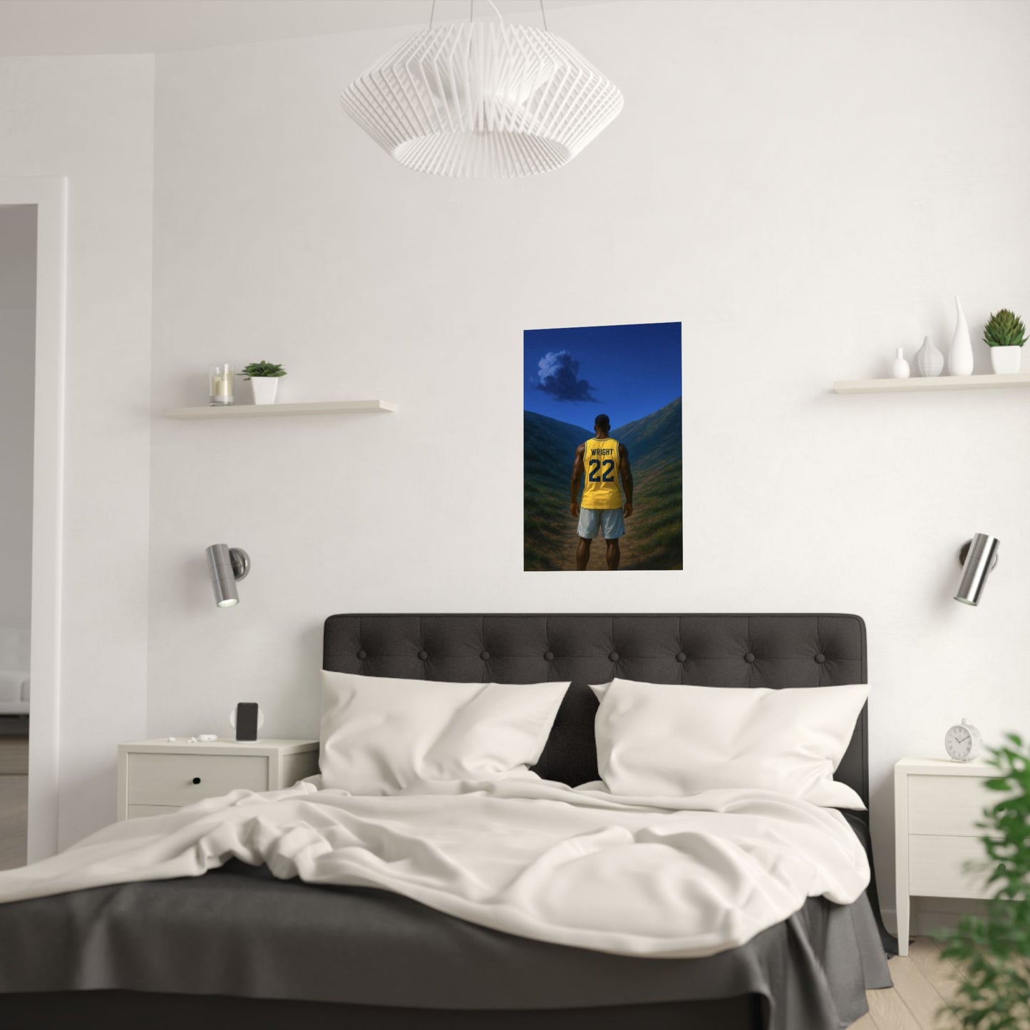 Yah Wright ( Mountain Time ) - Wall Poster