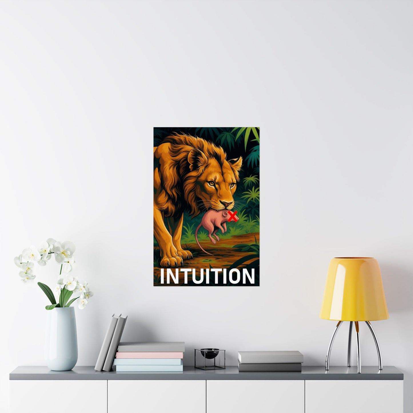 King Lion ( Intuition ) - Wall Poster