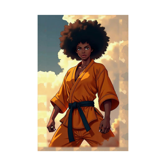 Tisha The Anime Master ( Calm ) - Wall Poster