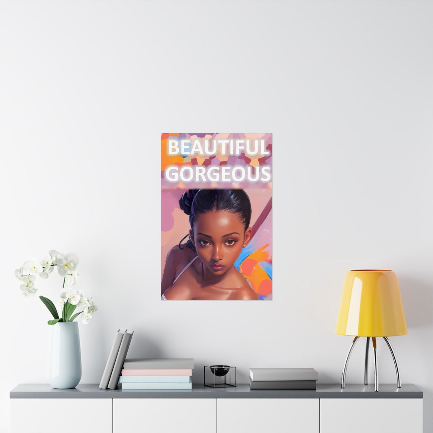Beautiful Gorgeous Portrait ( Tisha ) - Wall Poster