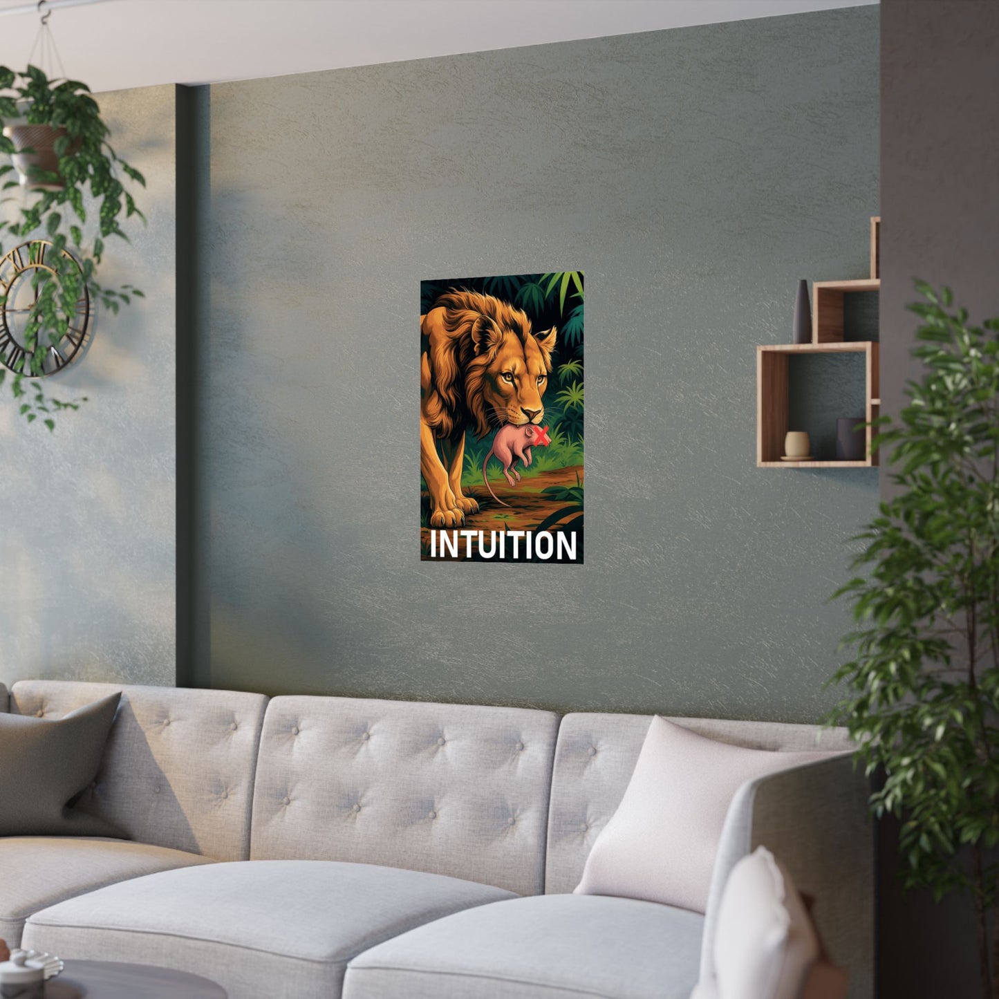King Lion ( Intuition ) - Wall Poster