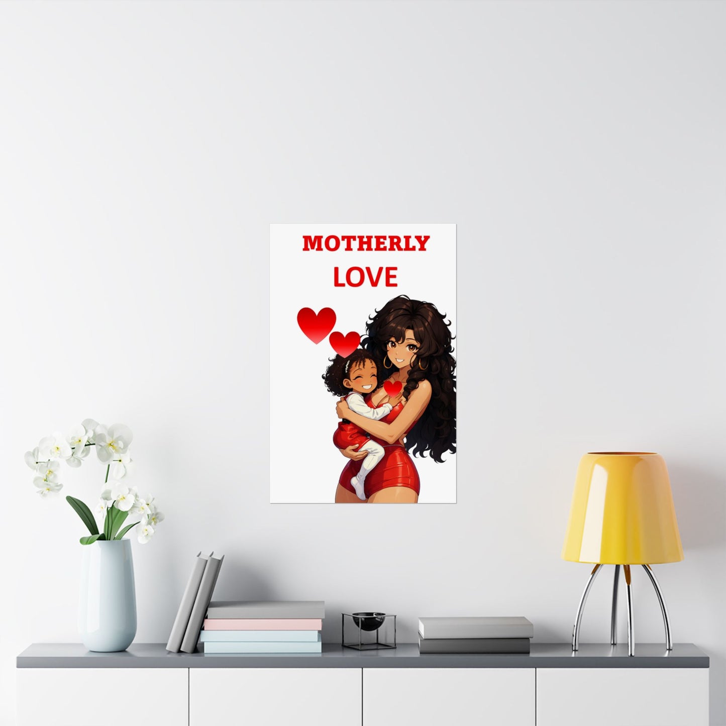 Motherly Love ( February ) - Wall Poster