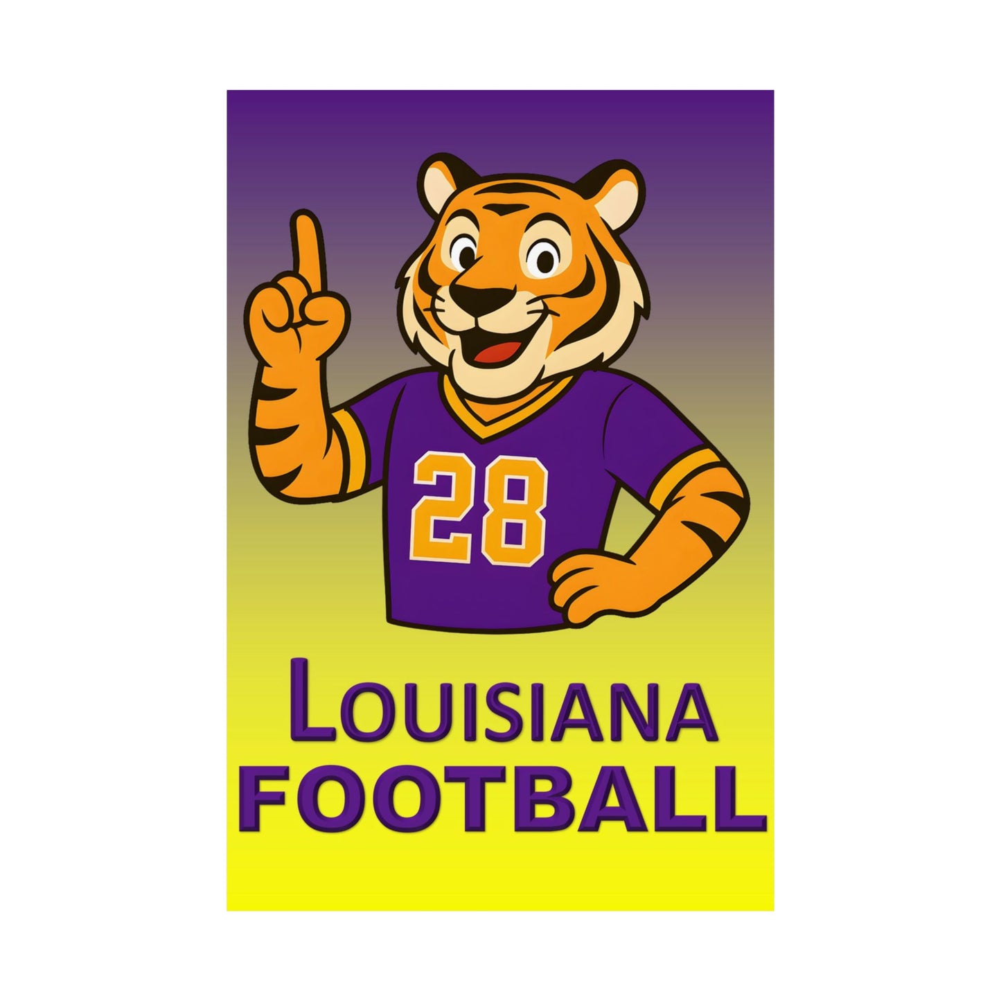 Louisiana Football - Wall Poster