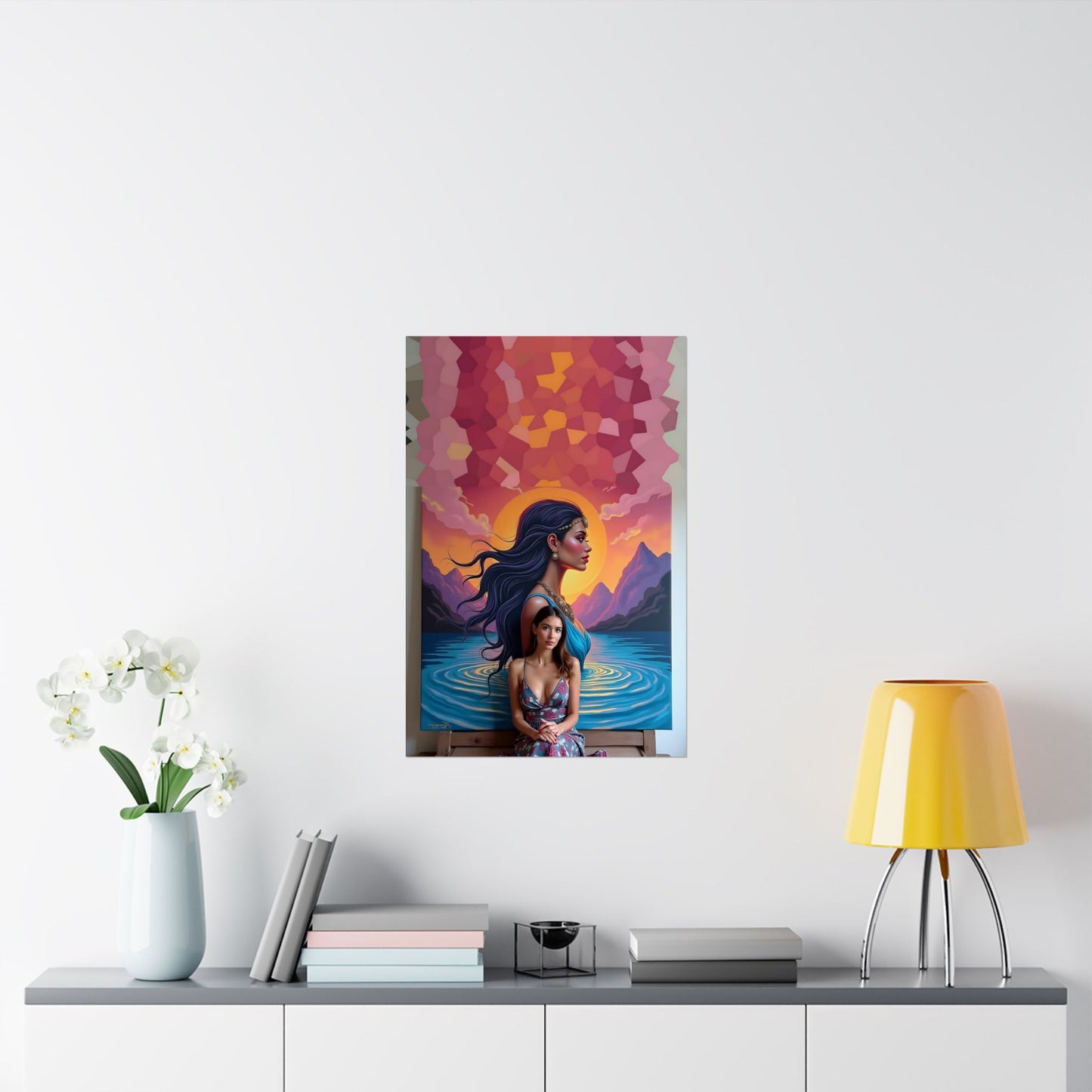 Pretty + Eccentric ( Tiffany ) - Wall Poster
