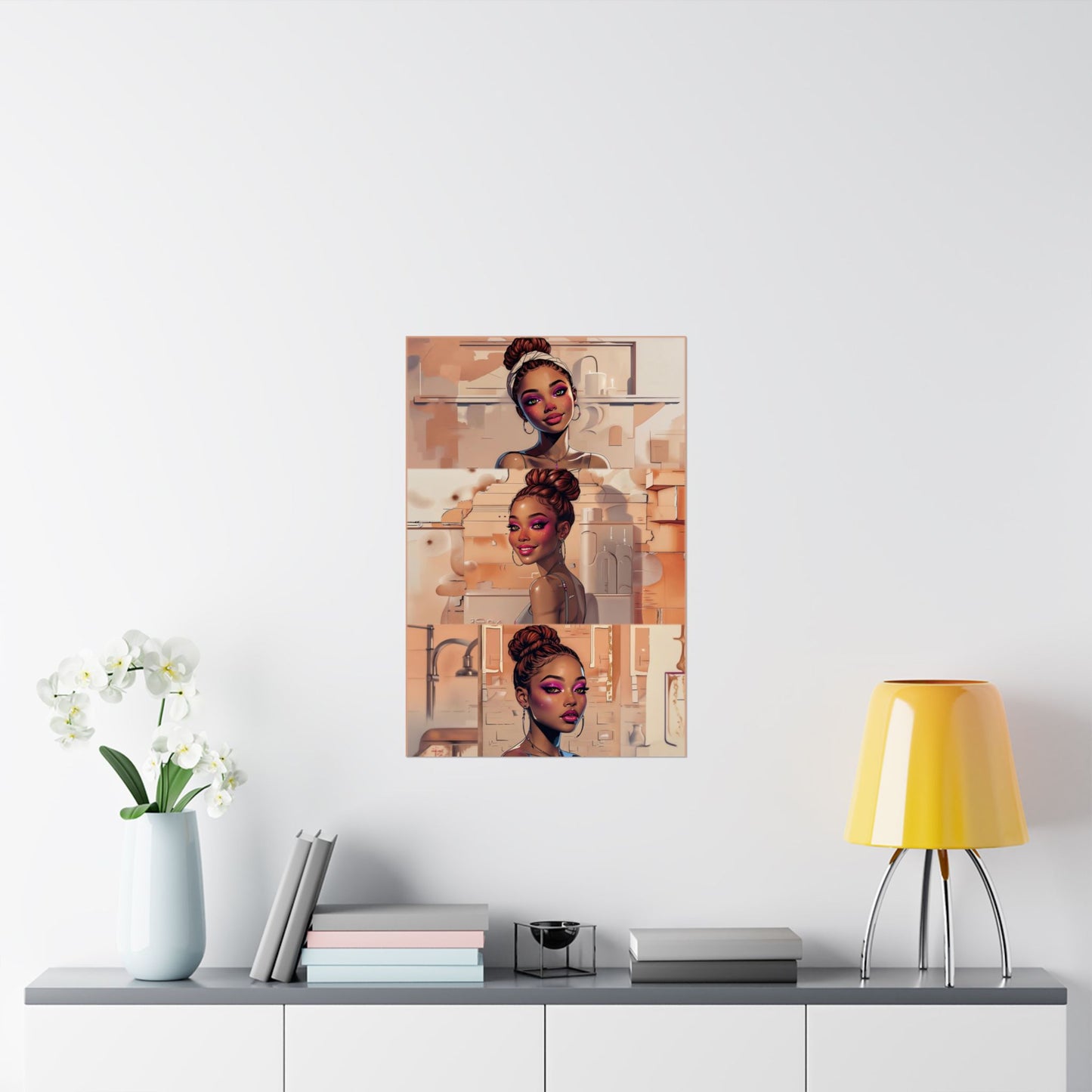 Confident Beauty ( Aaliyah ) - Wall poster