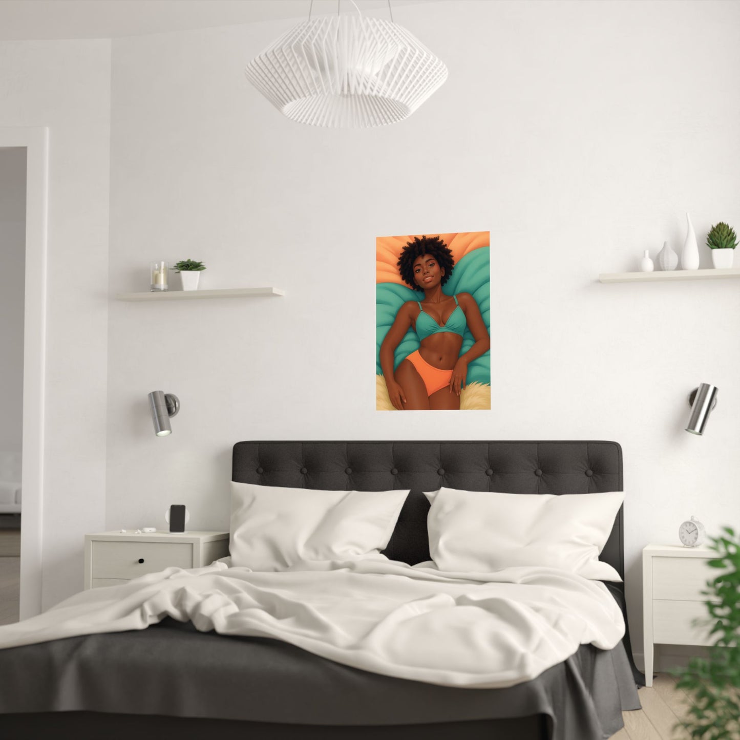 Lounging And Relaxing ( Briane' ) - Wall Poster
