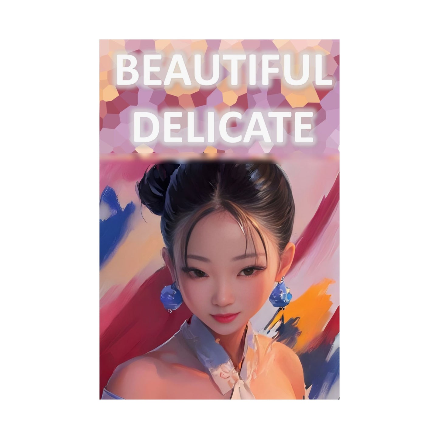 Beautiful Delicate Portrait ( Mai )  - Wall Poster