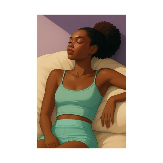Lounging And Relaxing ( Brianna ) - Wall Poster