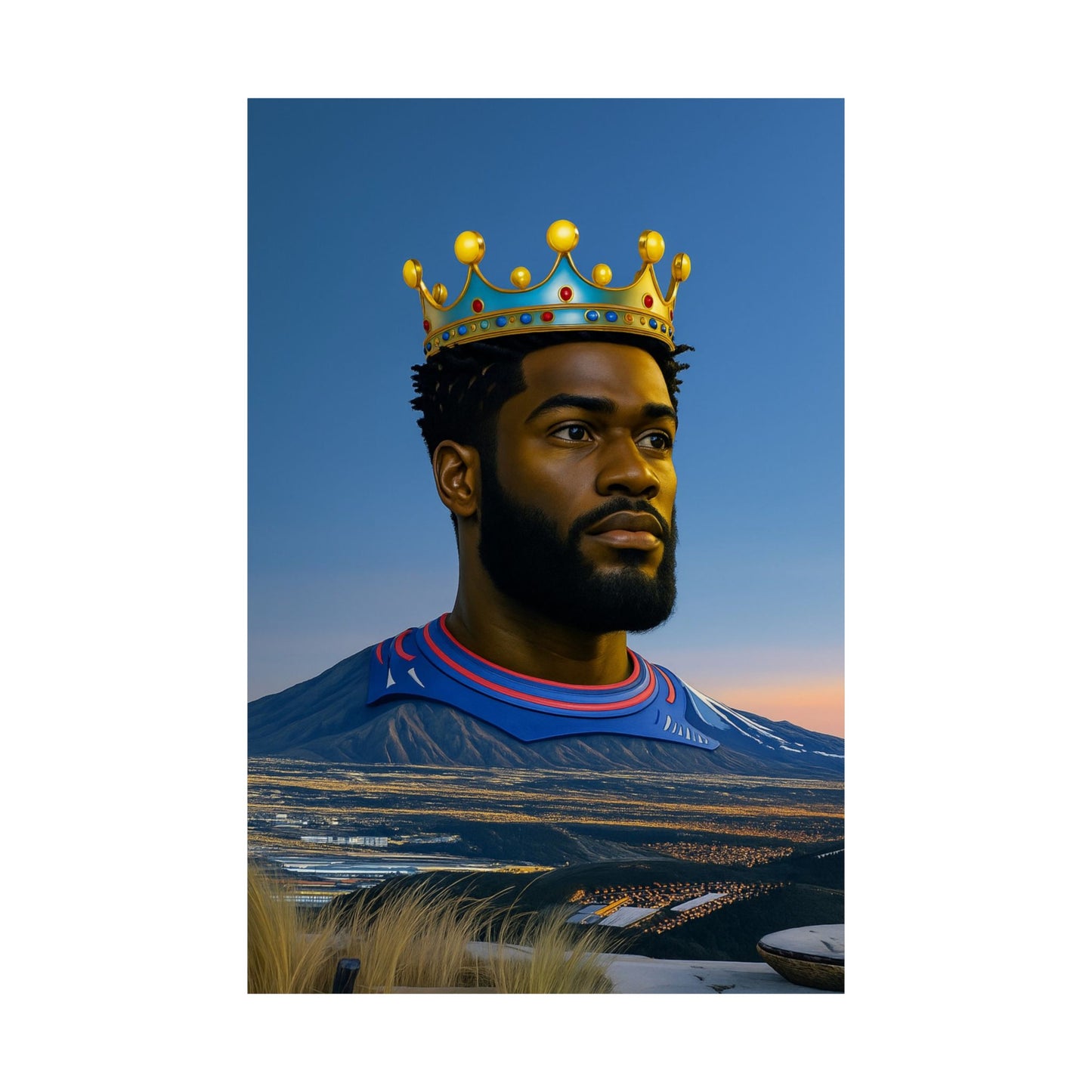 Royal King  Mountain Top  ( 101 ) - Wall Poster