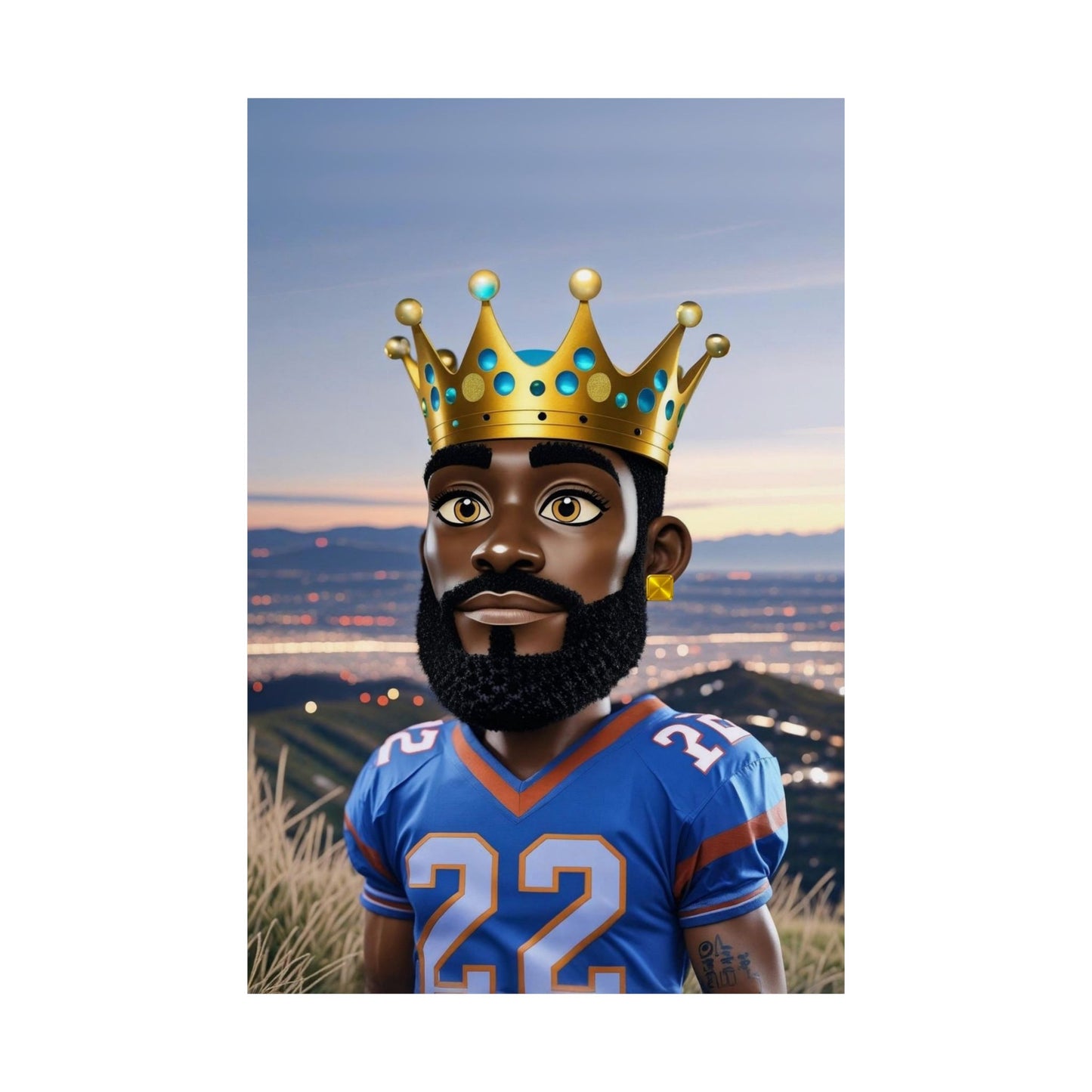 Royal King  Mountain Top  ( 555  ) - Wall Poster