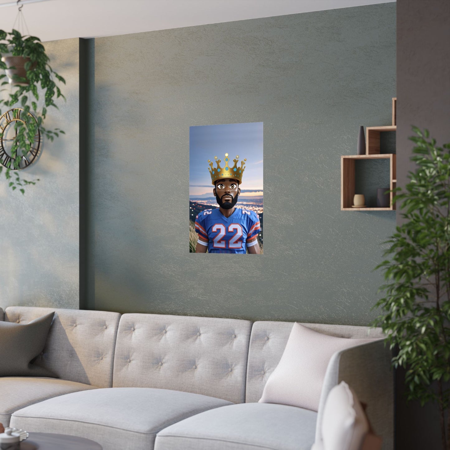 Royal King  Mountain Top  ( 777  ) - Wall Poster