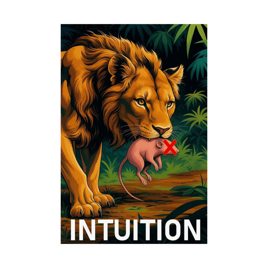 King Lion ( Intuition ) - Wall Poster