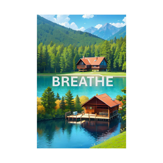 Beautiful Scenery ( Breathe ) - Wall Poster