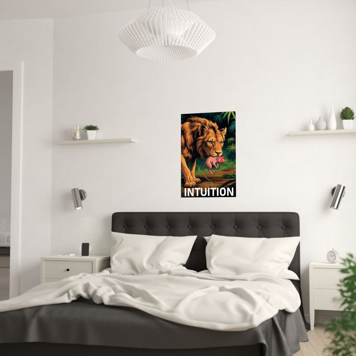 King Lion ( Intuition ) - Wall Poster