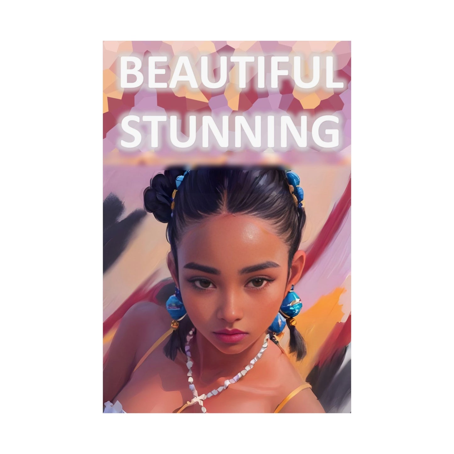 Beautiful Stunning Portrait ( Raiya ) - Wall Poster