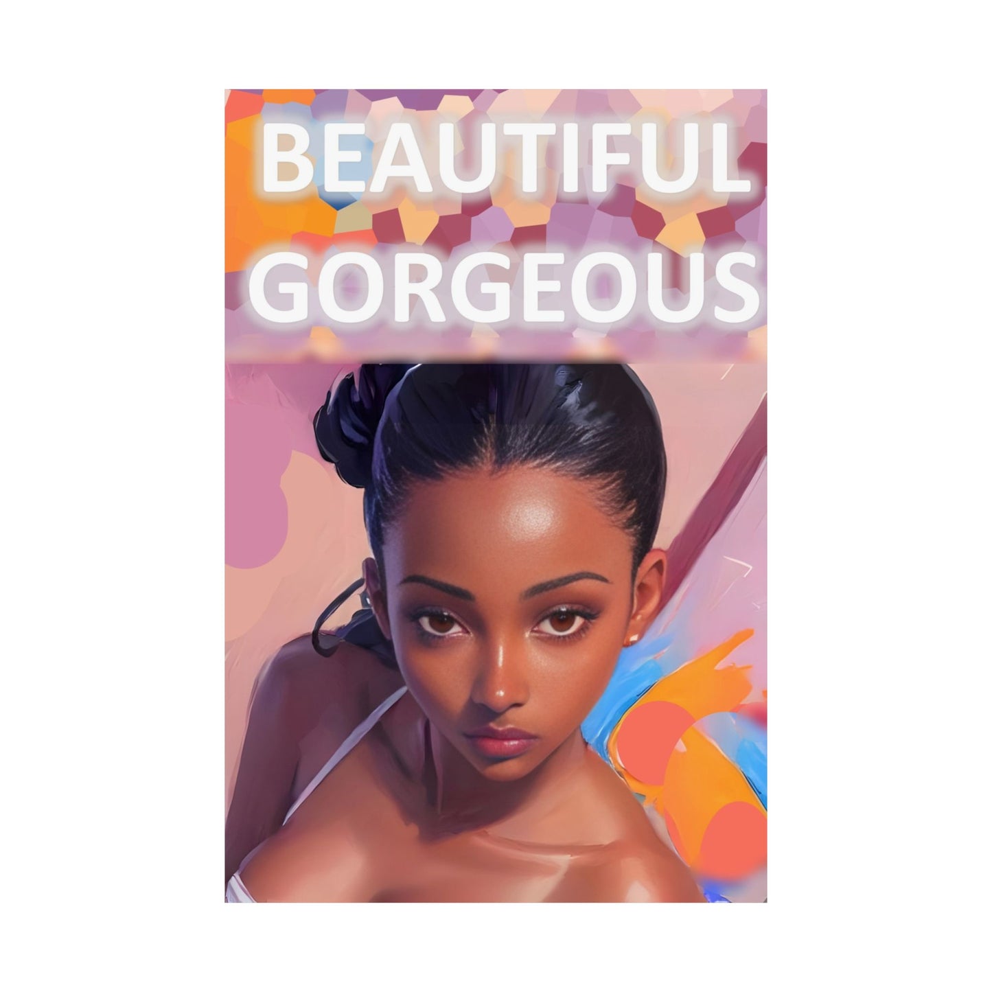 Beautiful Gorgeous Portrait ( Tisha ) - Wall Poster