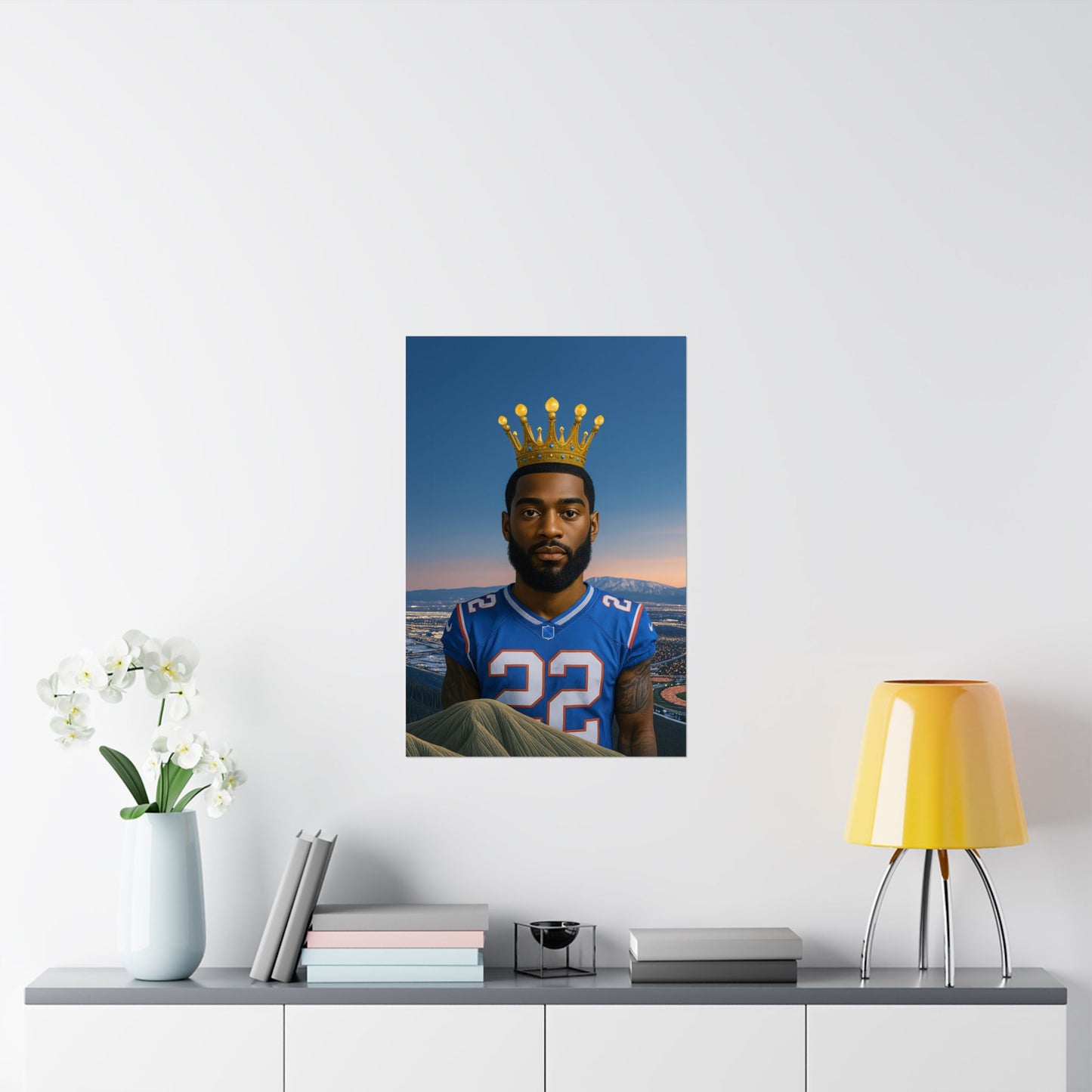 Royal King  Mountain Top  ( 611  ) - Wall Poster