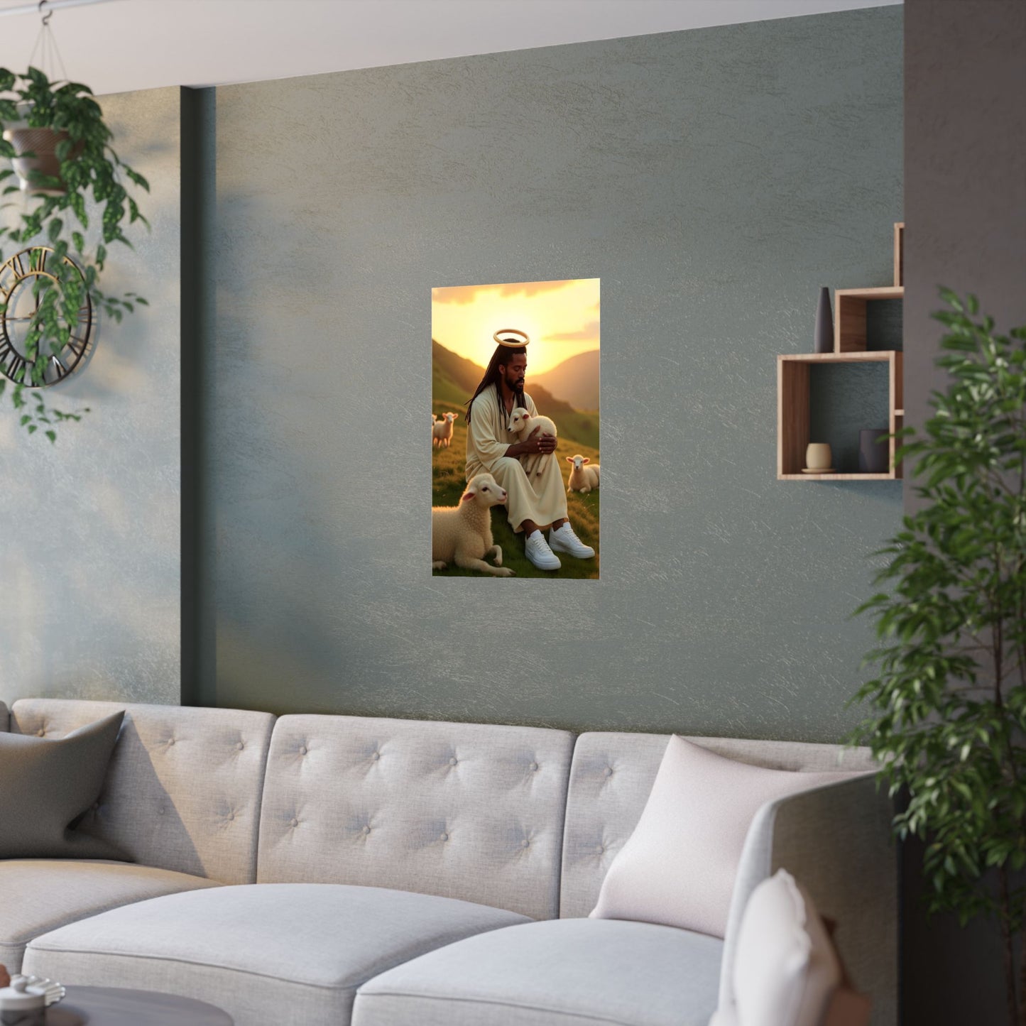 Melanated Shepherd ( Malcolm ) - Wall Poster