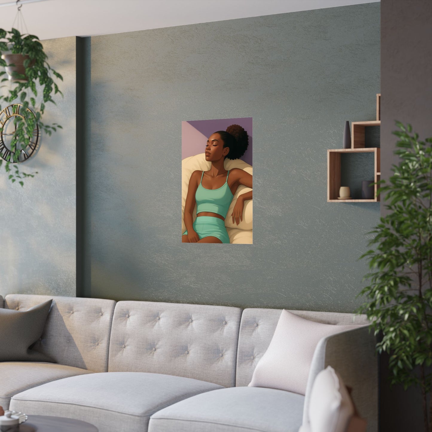Lounging And Relaxing ( Brianna ) - Wall Poster