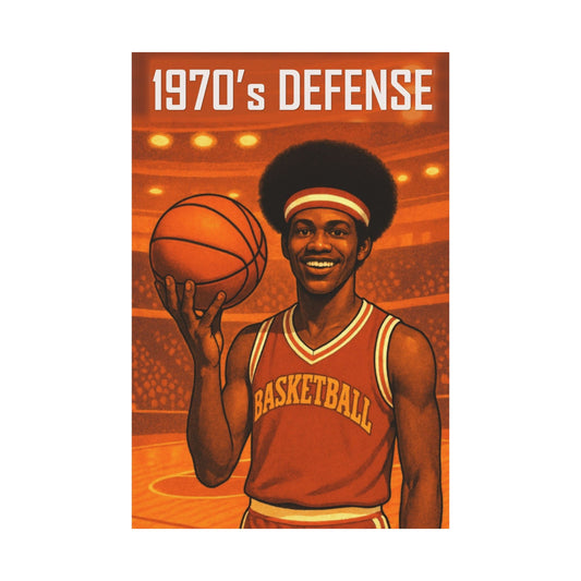 1970's Basketball ( Jerry )  - Wall Poster