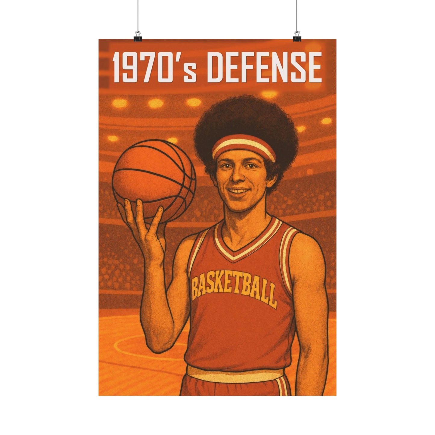 1970's Basketball ( Randy ) - Wall Posters