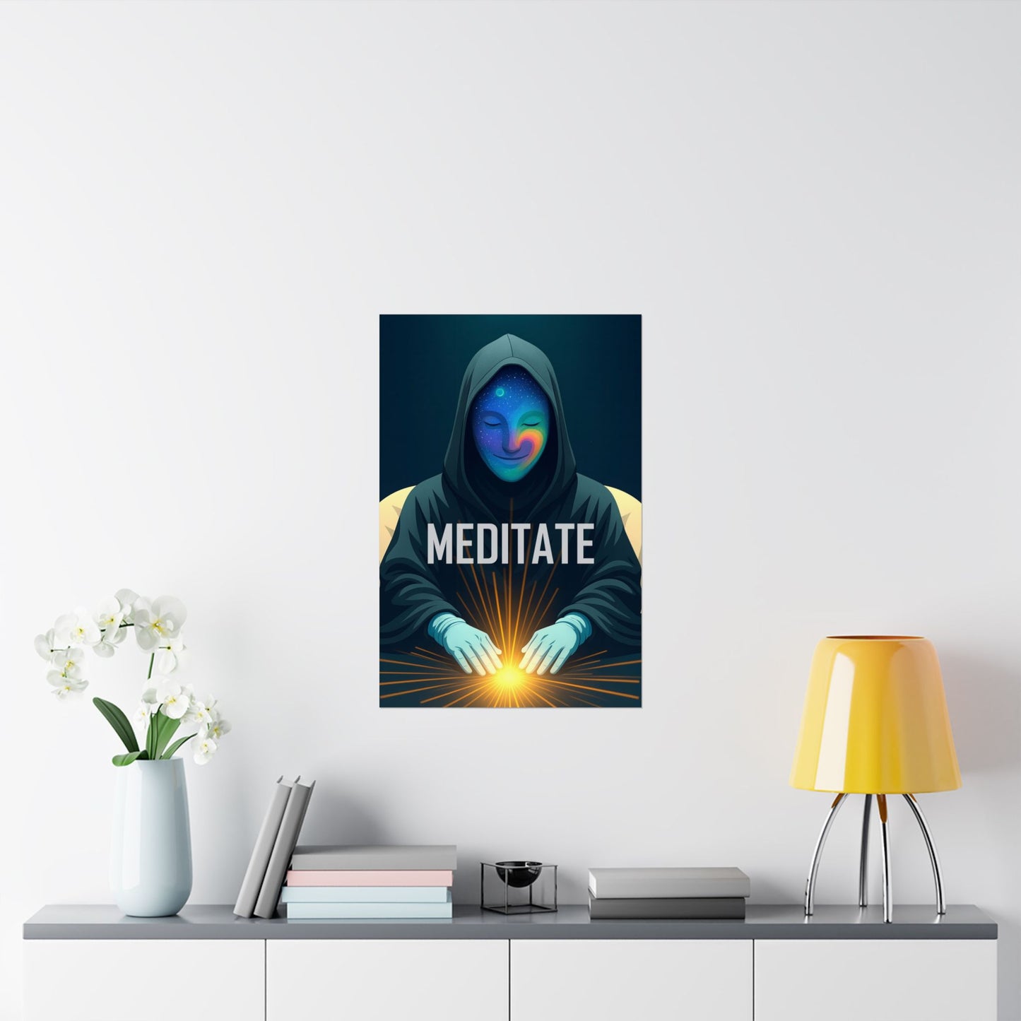 Mystical Alchemist ( Meditate ) - Wall Poster