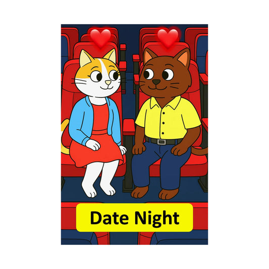Date Night ( Stephanie & David ) - Wall Poster