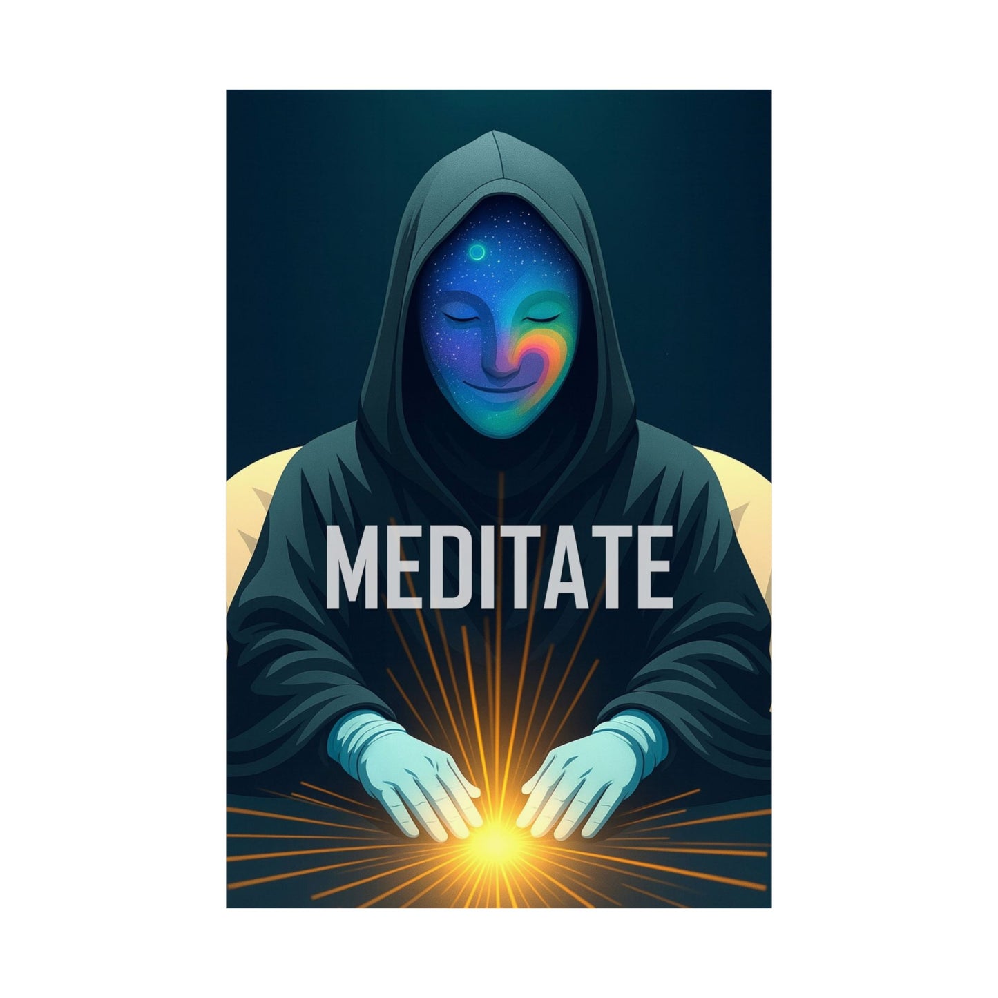 Mystical Alchemist ( Meditate ) - Wall Poster