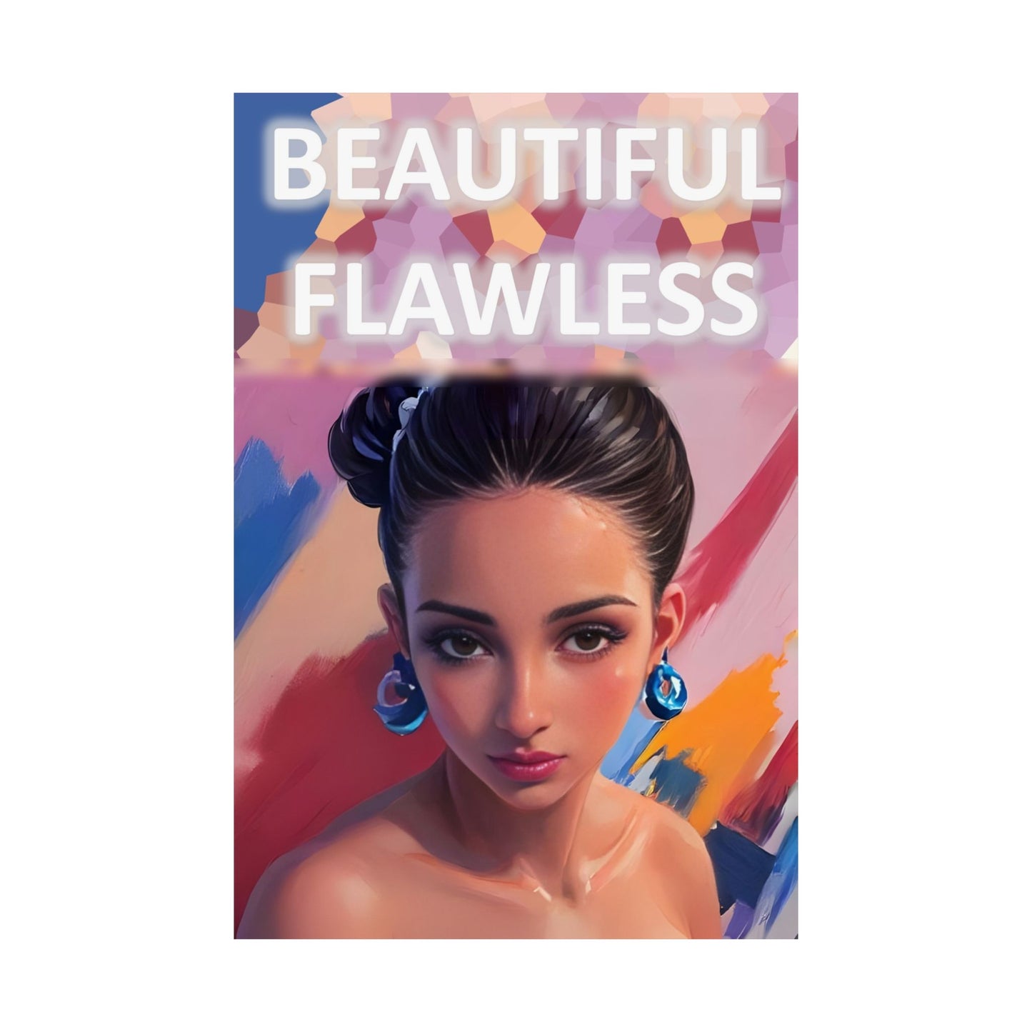 Beautiful Flawless Portrait ( Cynthia ) - Wall Poster