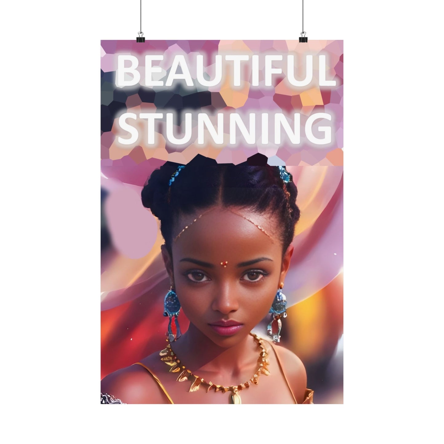 Beautiful Stunning Portrait ( Jaiya ) - Wall Poster
