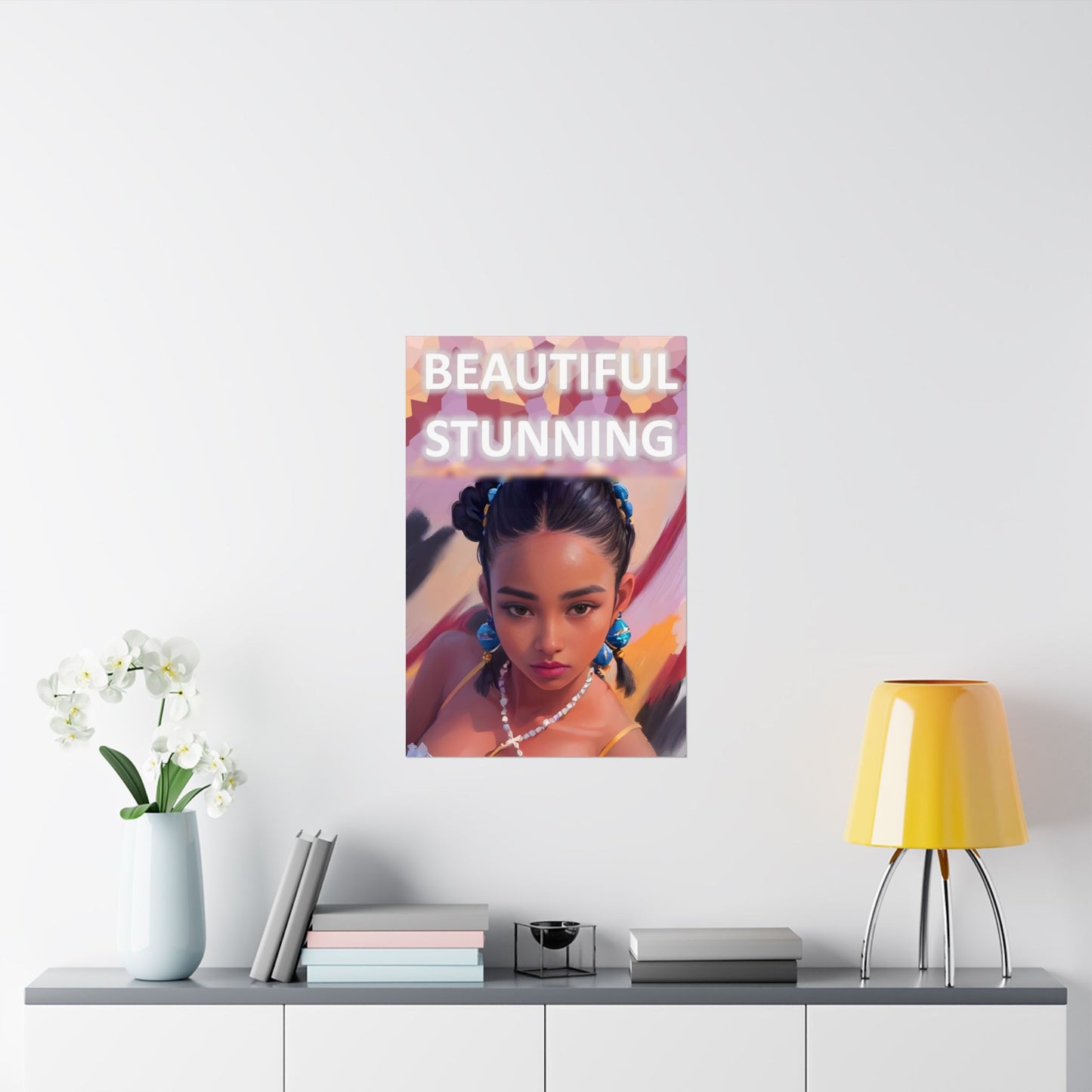 Beautiful Stunning Portrait ( Raiya ) - Wall Poster