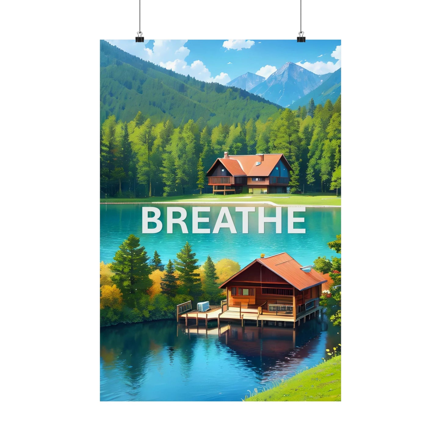 Beautiful Scenery ( Breathe ) - Wall Poster