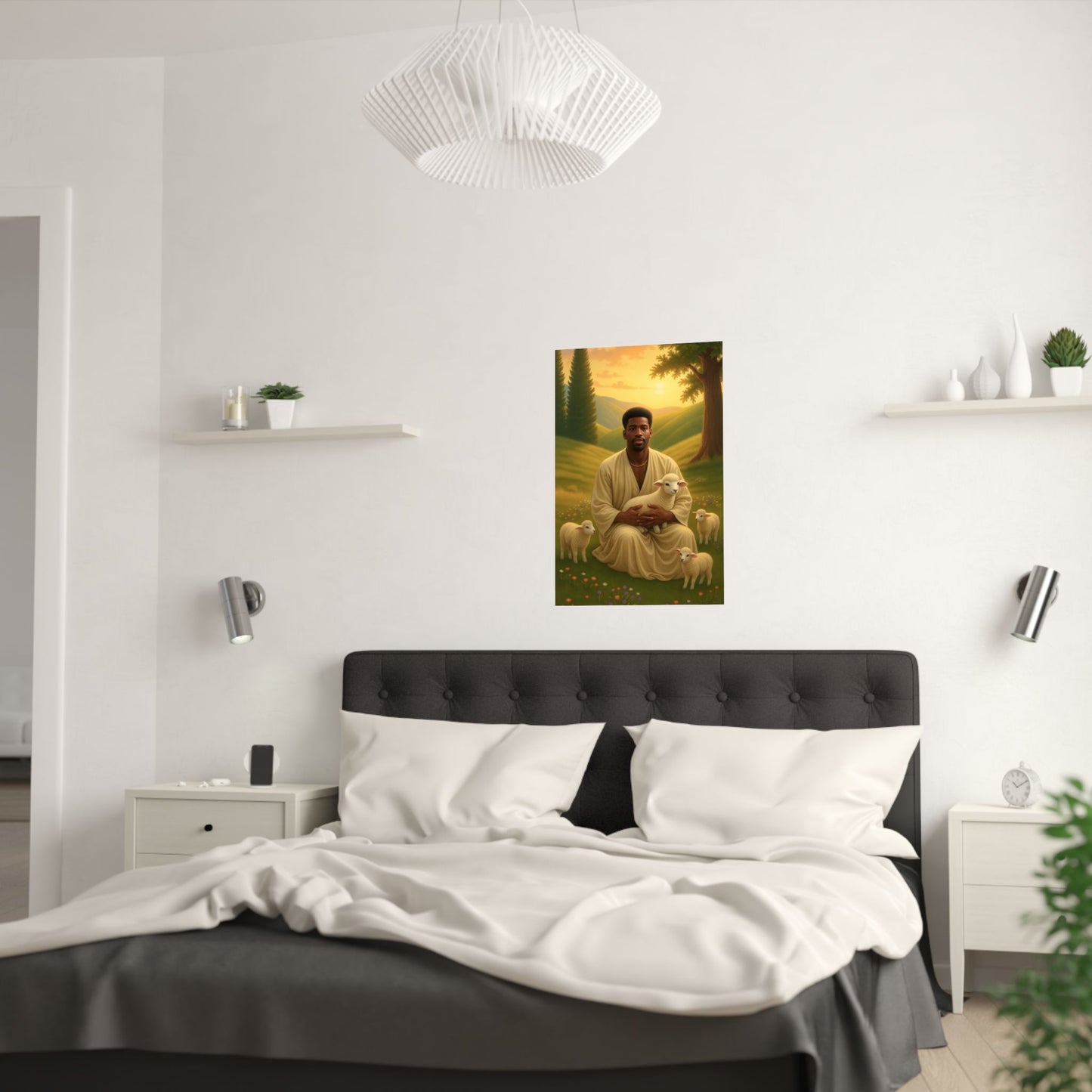 Melanated Shepherd ( Marcus ) - Wall Poster