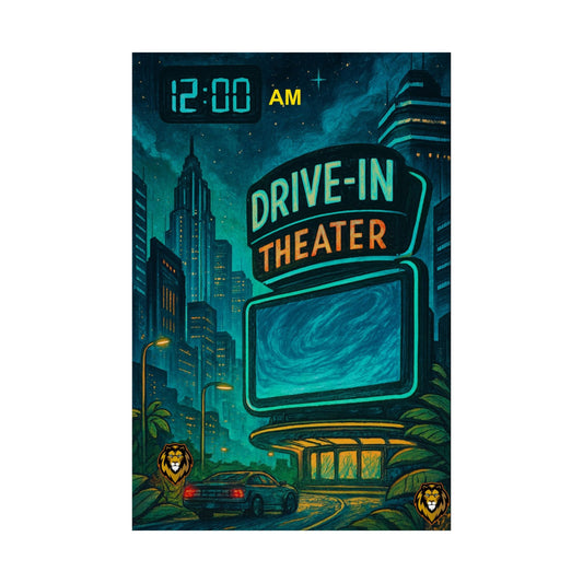 Drive In Theater ( New York ) - Wall Poster