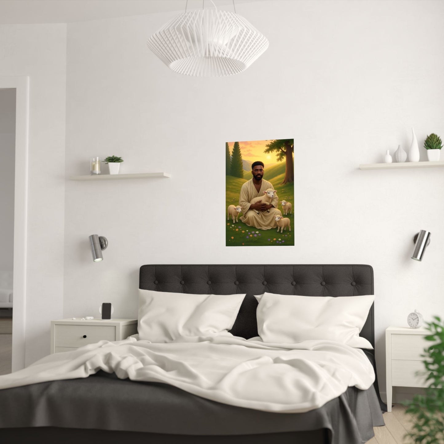Melanated Shepherd ( Rashad ) - Wall Poster