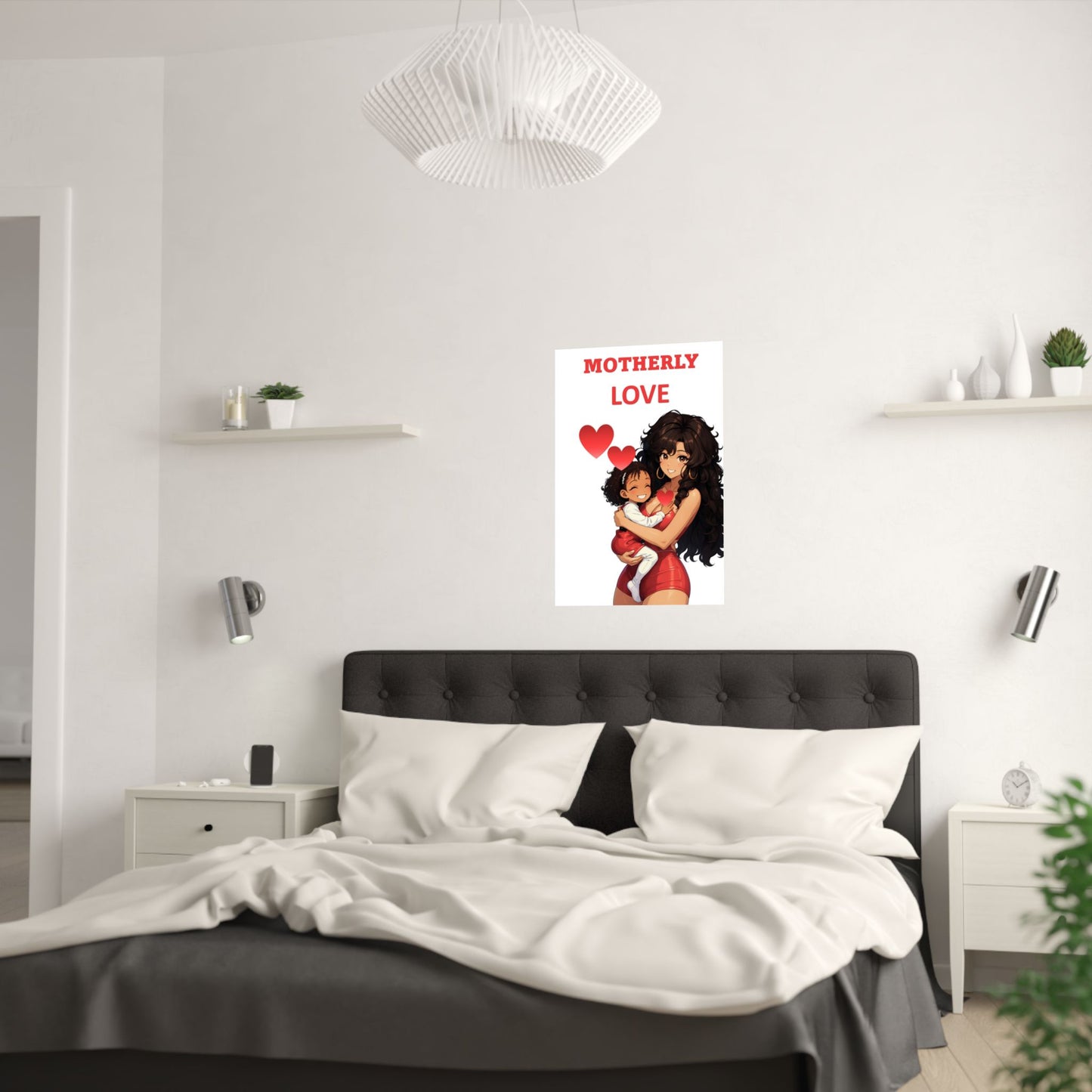 Motherly Love ( February ) - Wall Poster