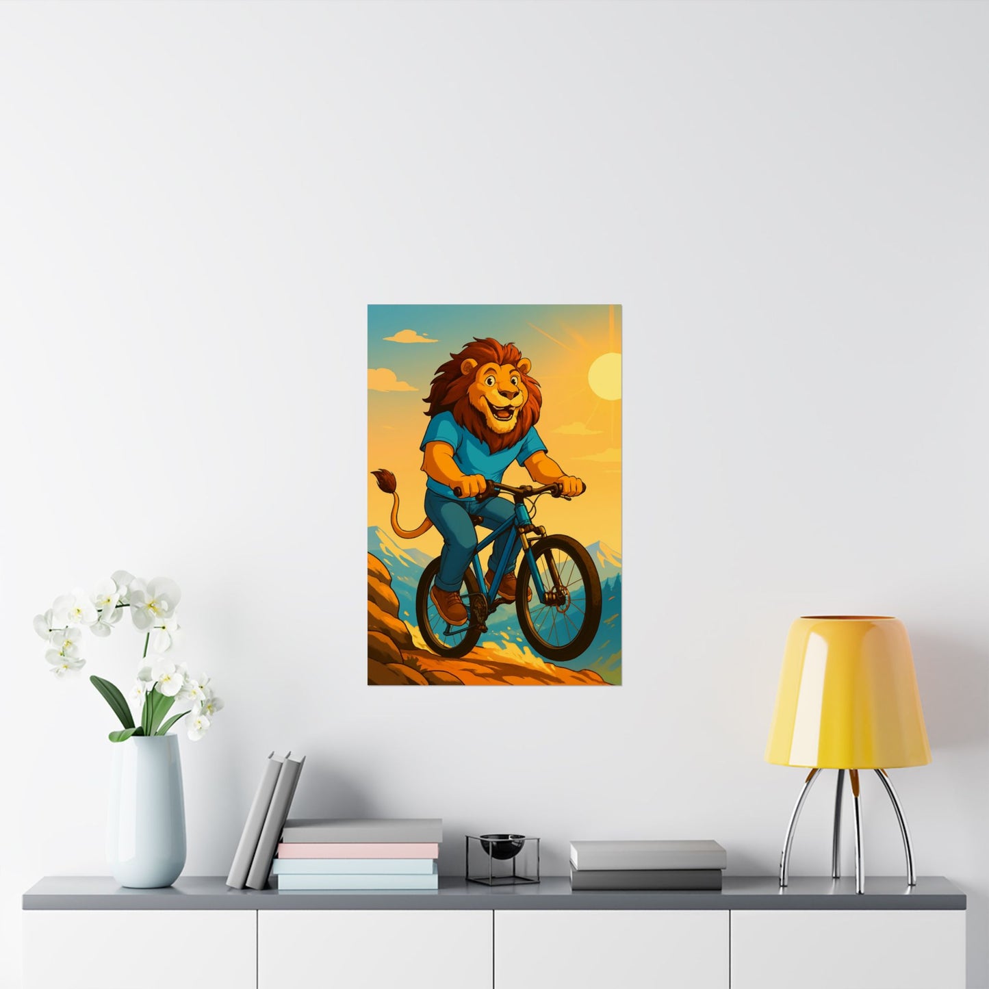 Get Active ( Lion ) - Wall Poster