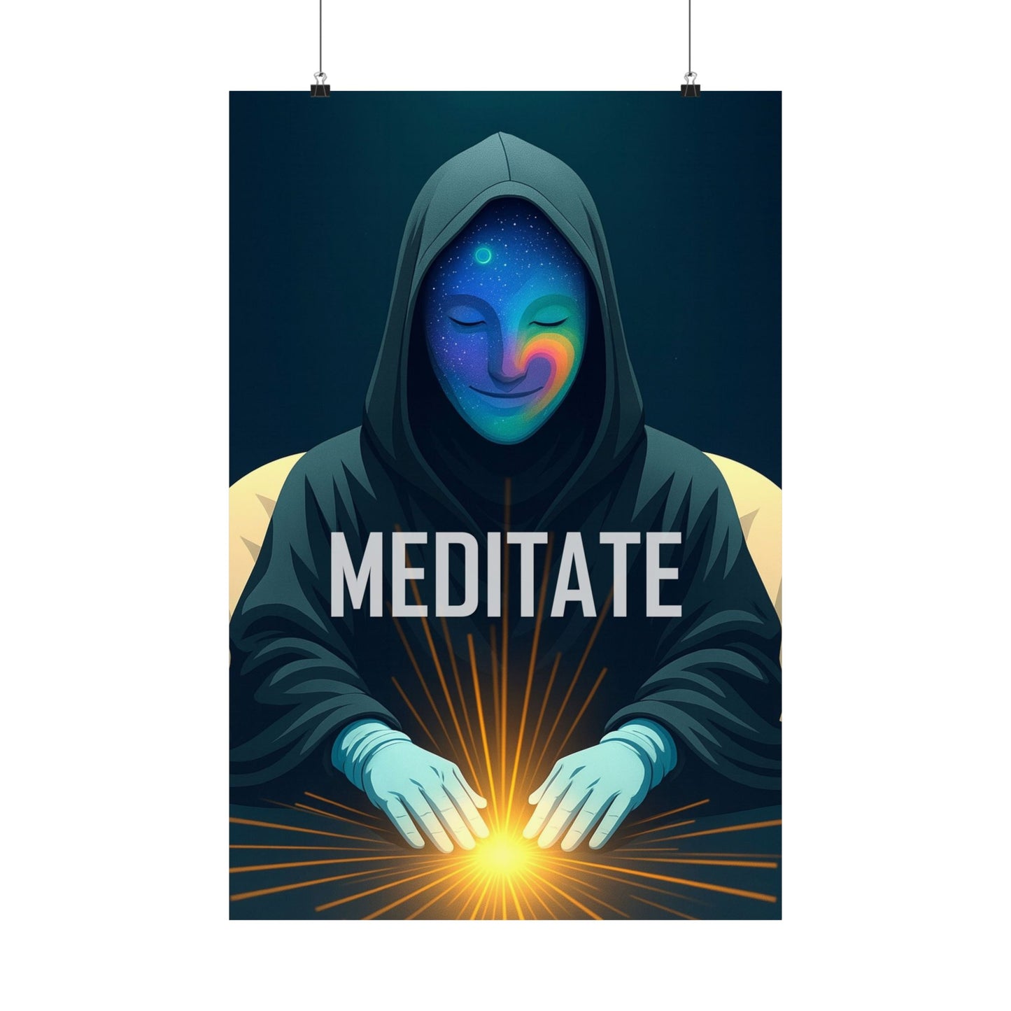 Mystical Alchemist ( Meditate ) - Wall Poster