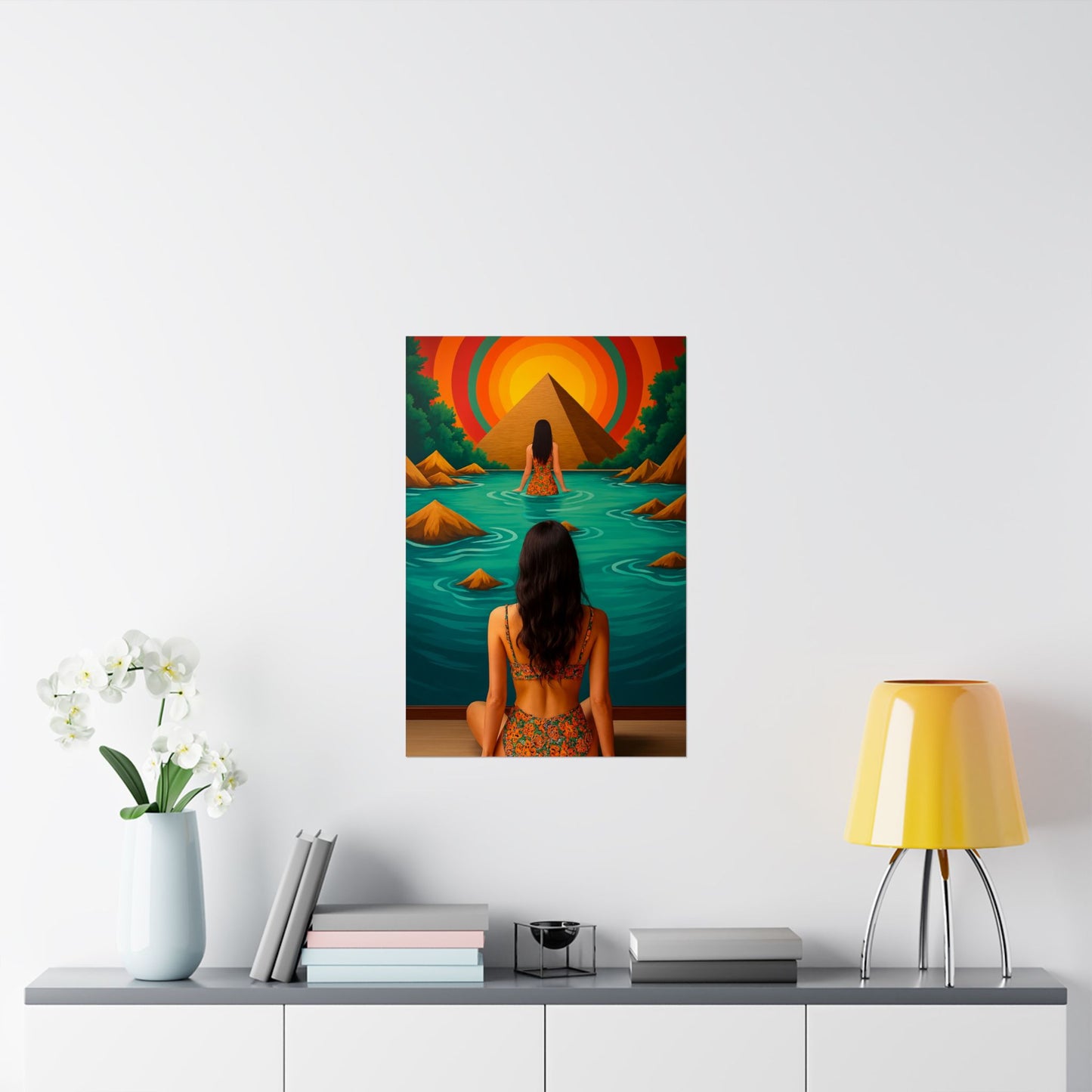 Eccentric Artwork ( Janet ) - Wall Poster